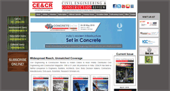 Desktop Screenshot of cecr.in